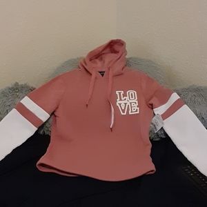 AQ-SPORT BRAND NEW W/TAGS MAUVE HOODIE SIZE SMALL